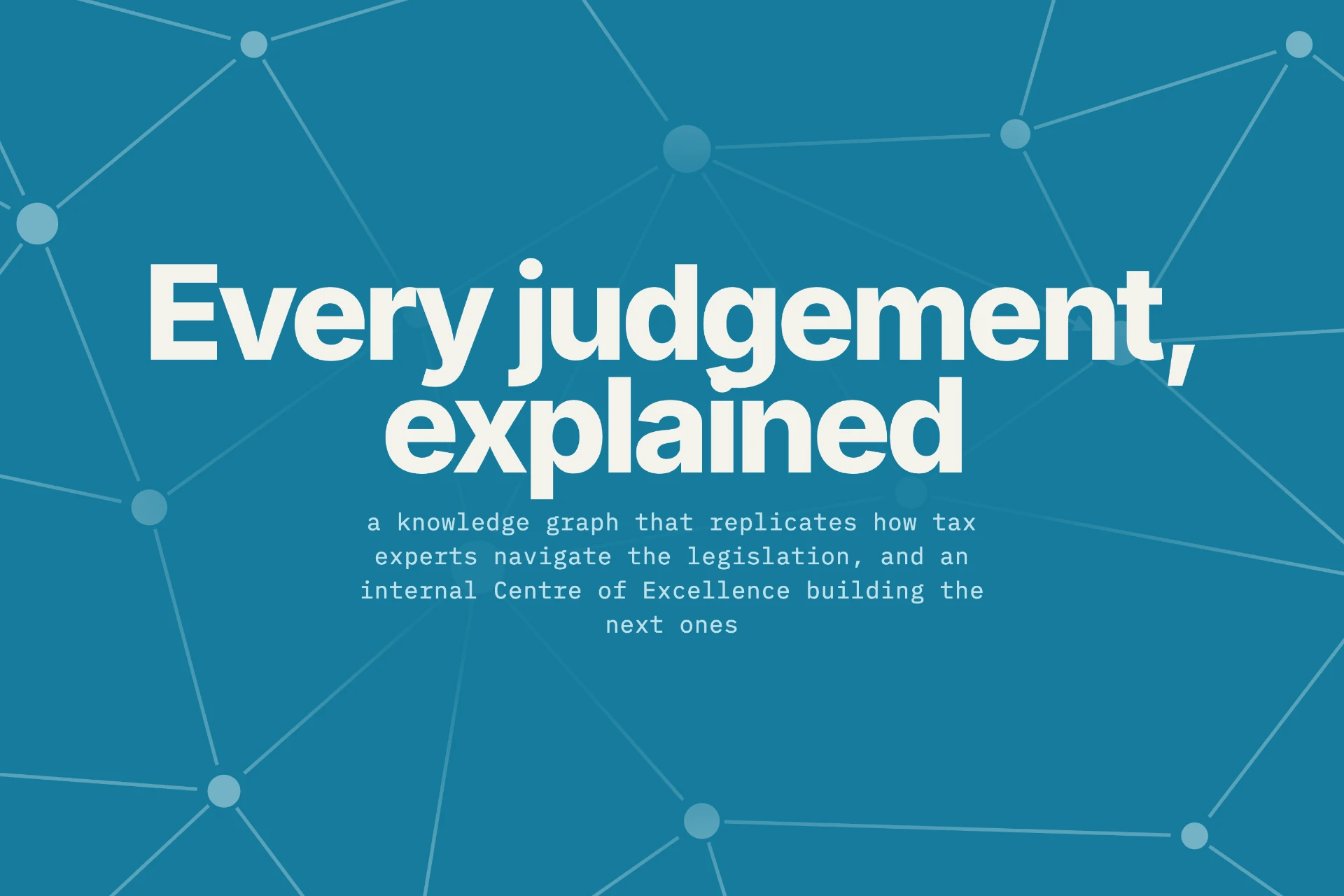 Every judgement, explained