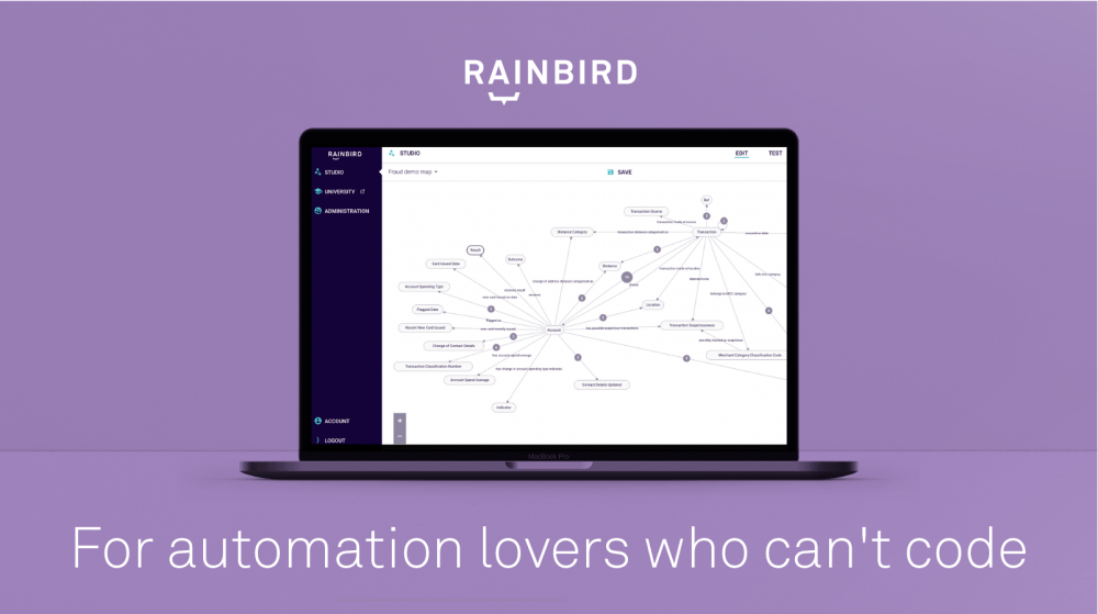 New Rainbird intelligent automation: if you can click, you can use it